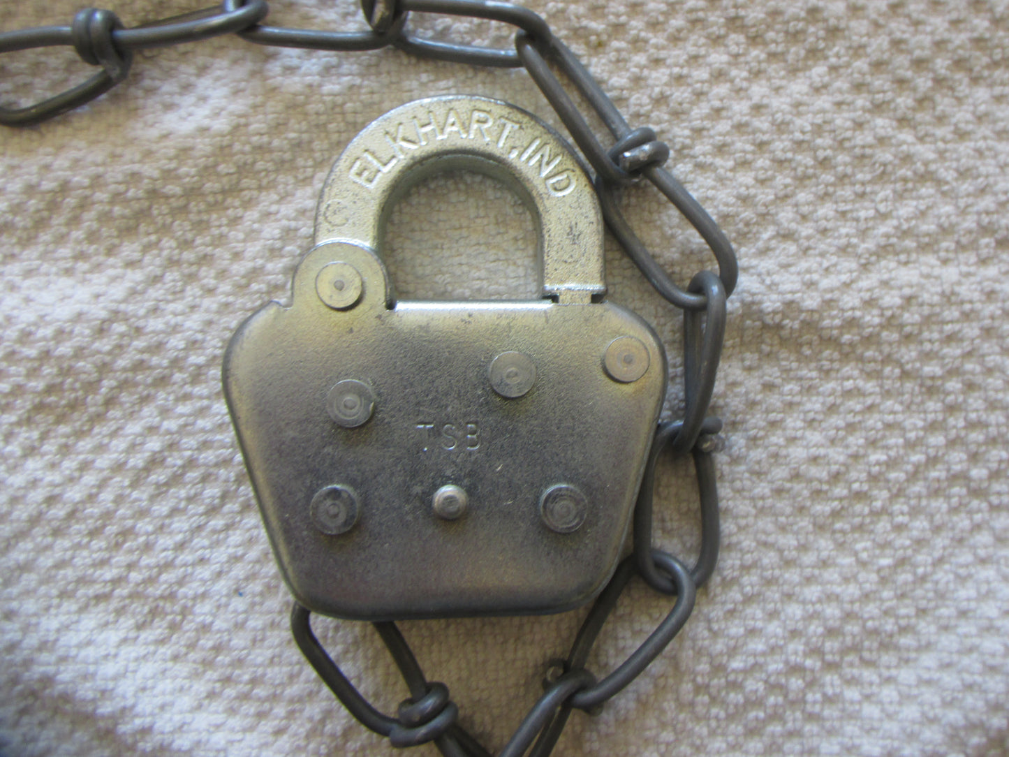 Tuscola & Saginaw Bay RR Lock