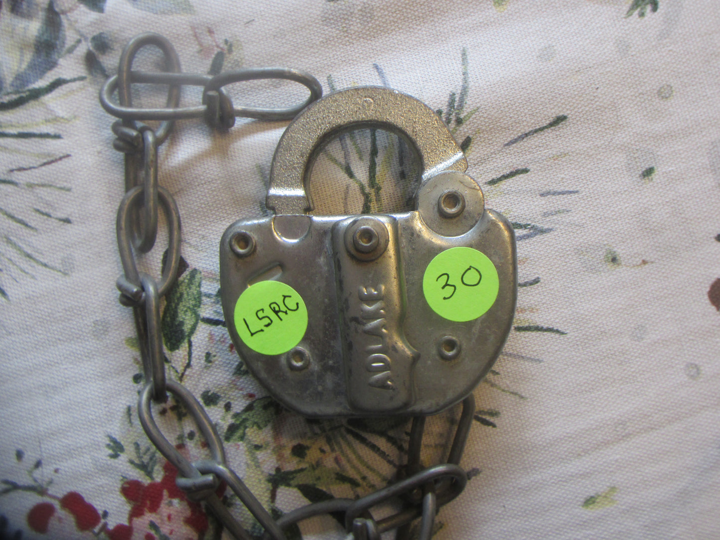 Lake State Railway Co Lock ( Green Sticker )