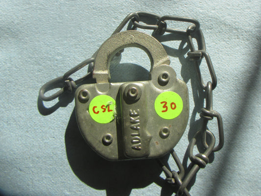 CSL Green Sticker Lock