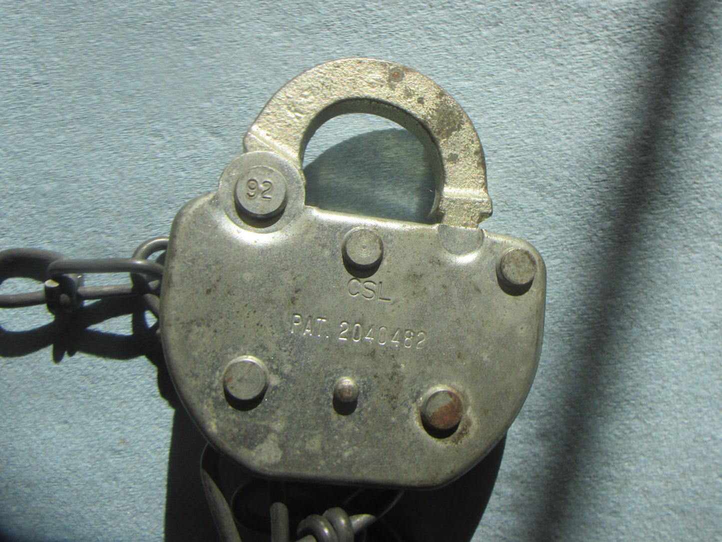 CSL Green Sticker Lock