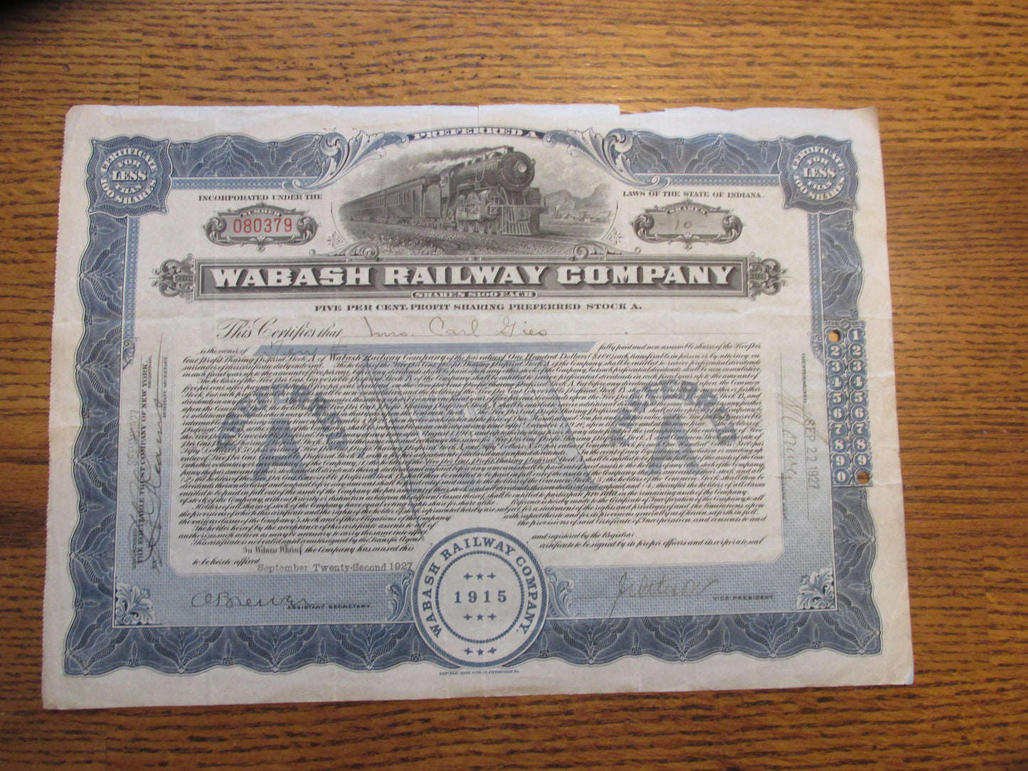 Wabash Stock