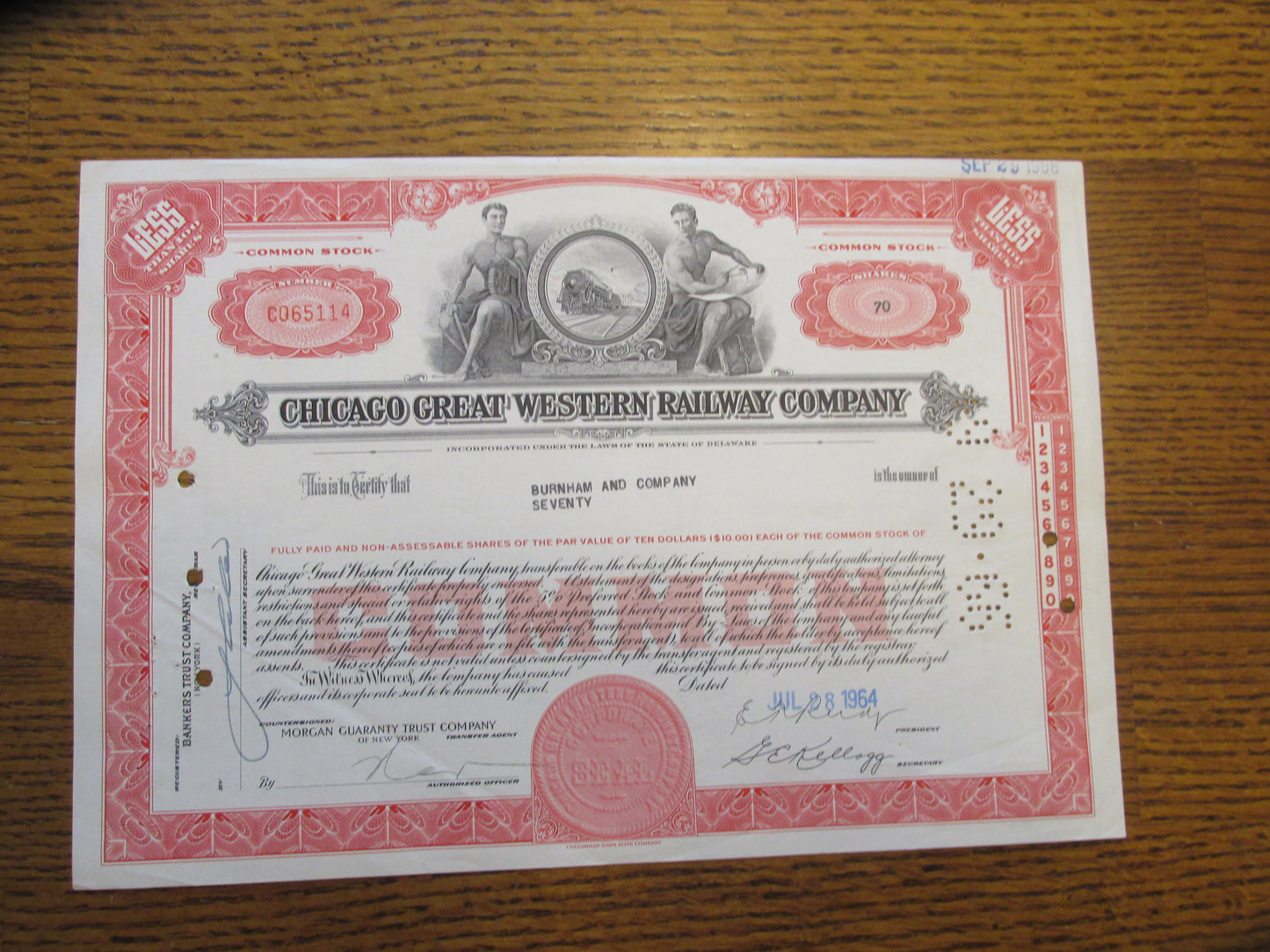 Chicago Great Western Railway Stock