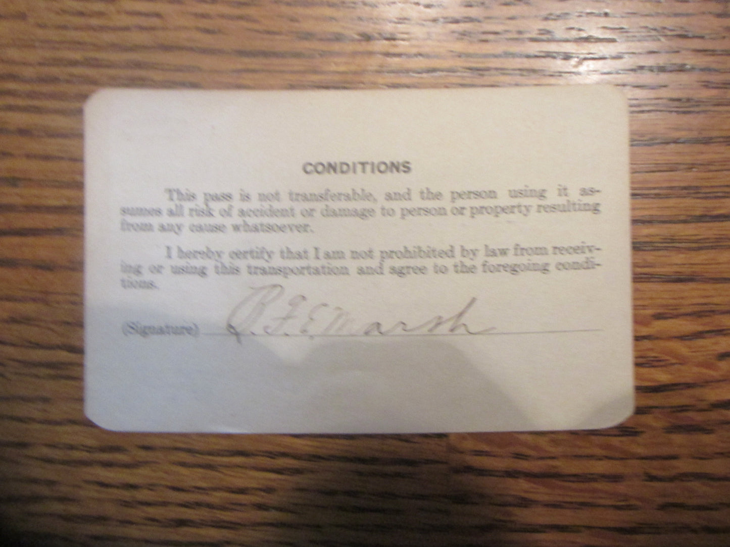 Colorado & Southern 1925 pass