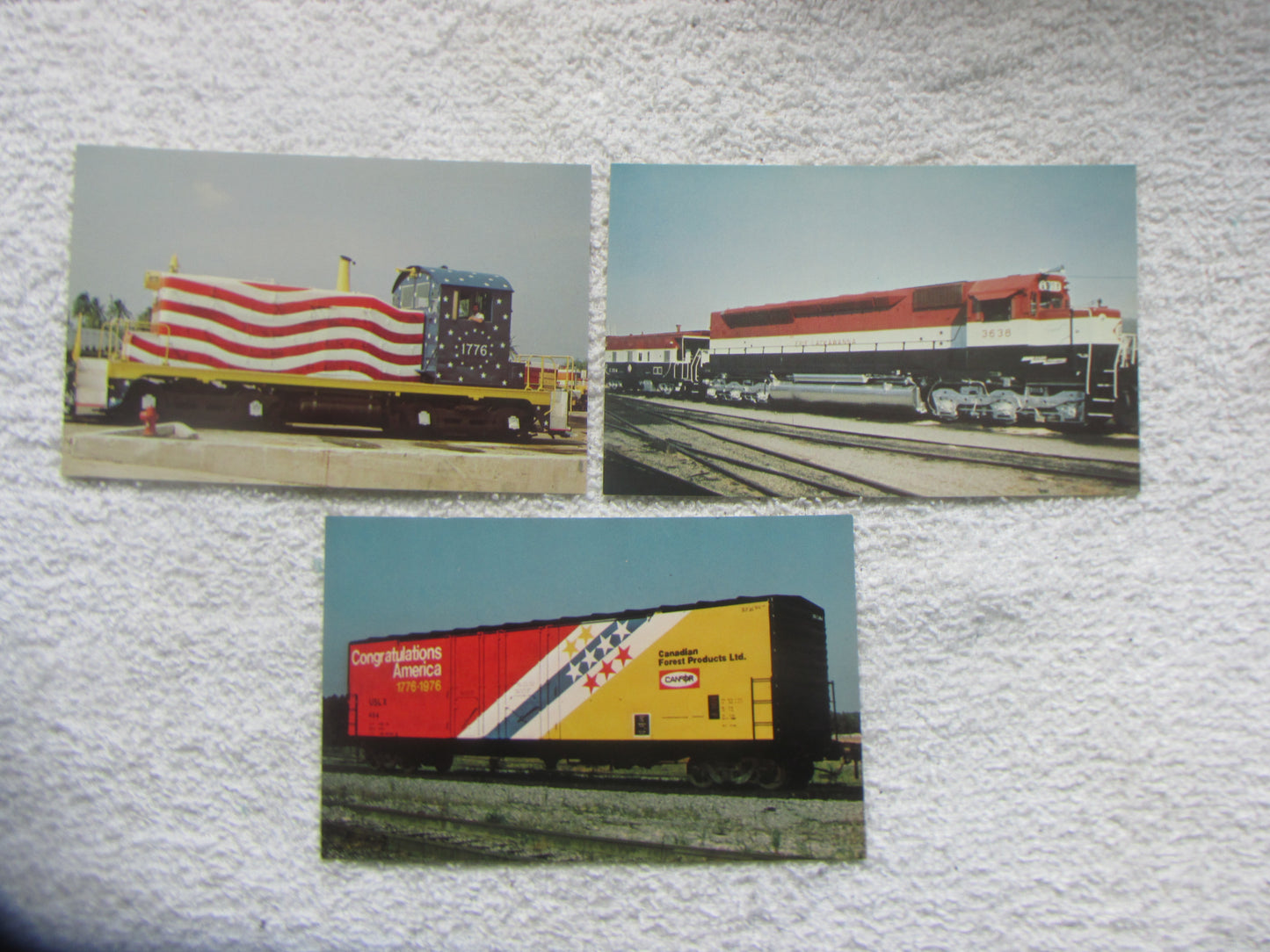 Bicentennial Engine Post Cards #1