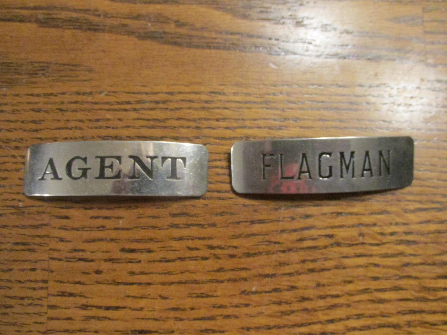 Agent & Flagman Badges