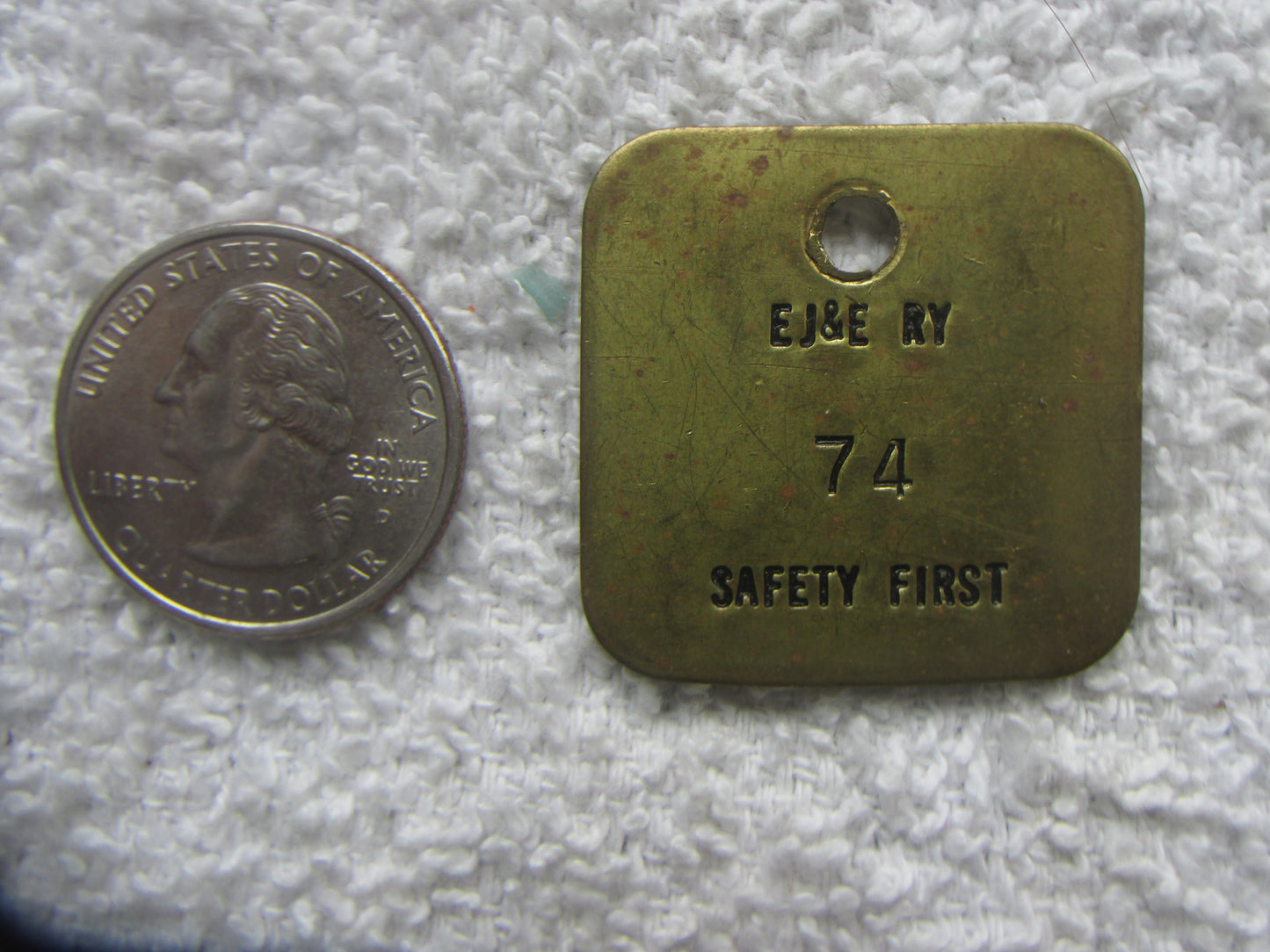 Elgin Joliet & Eastern Ry Token