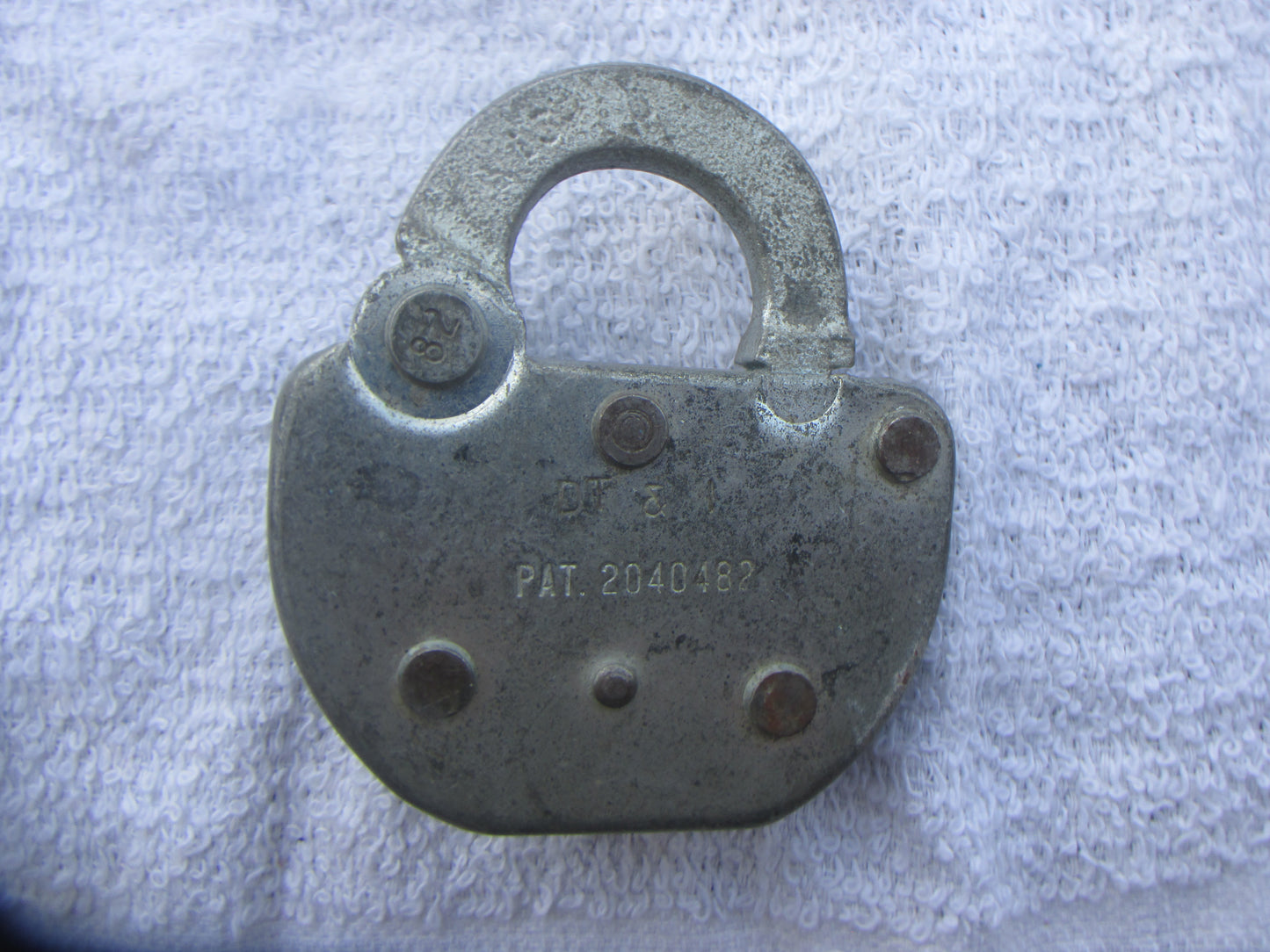 Detroit Toledo & Ironton Lock ( Green sticker )