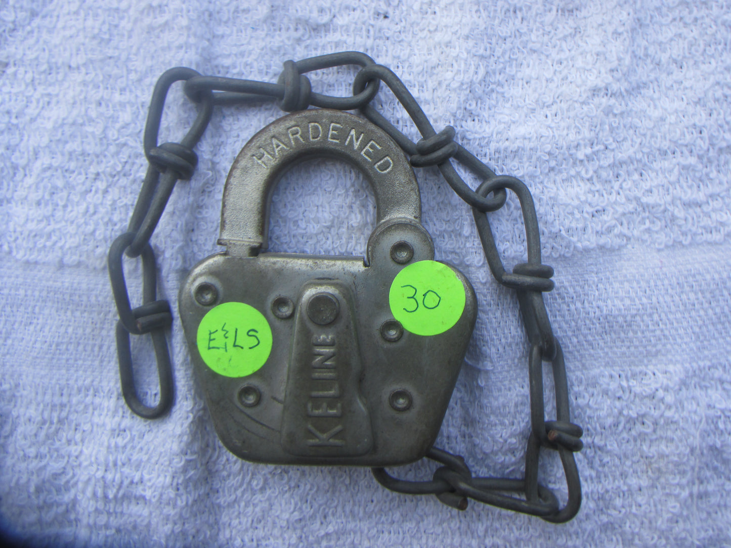 Escanaba & Lake Superior Lock ( Green Sticker )