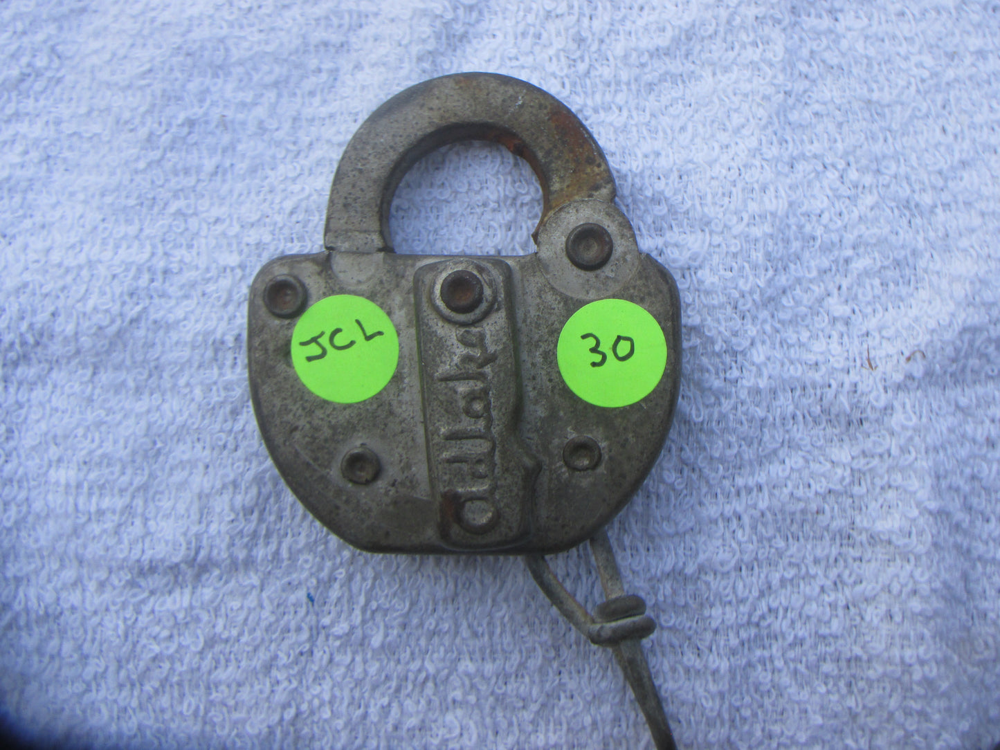 Jersey Central Lines Lock ( Green Stcker Special )