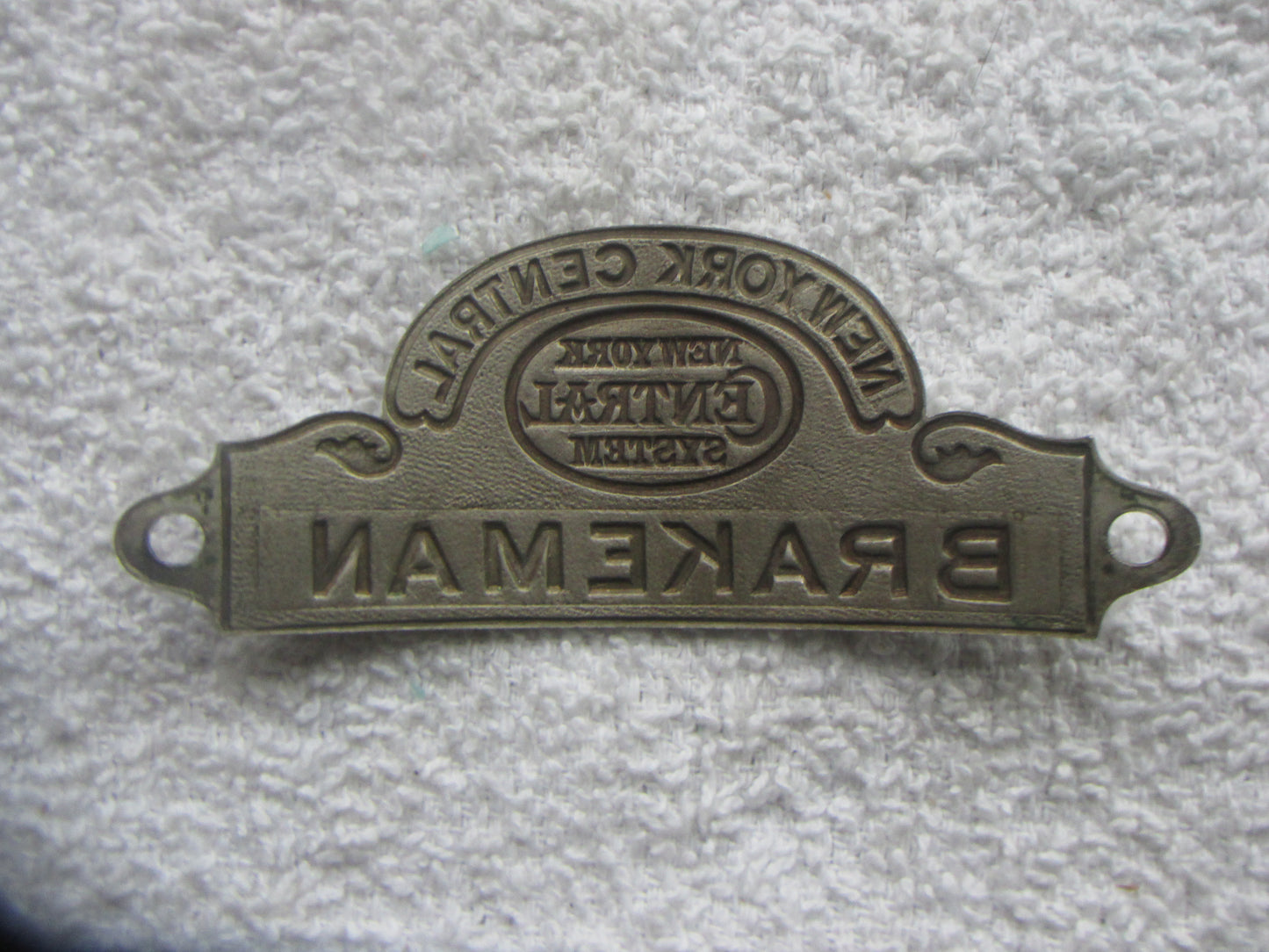 New York Central Brakeman Badge