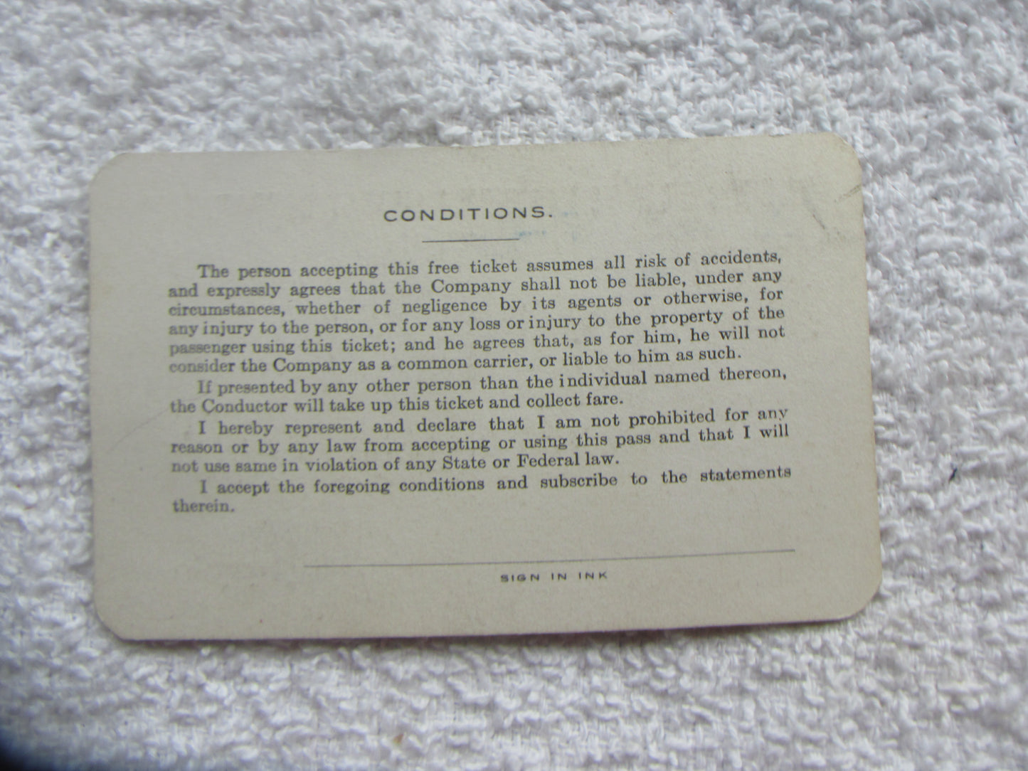 Rio Grande Eastern Pass 1930