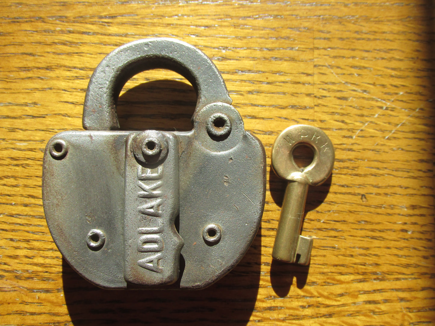 Western Pacific Lock & Key Set