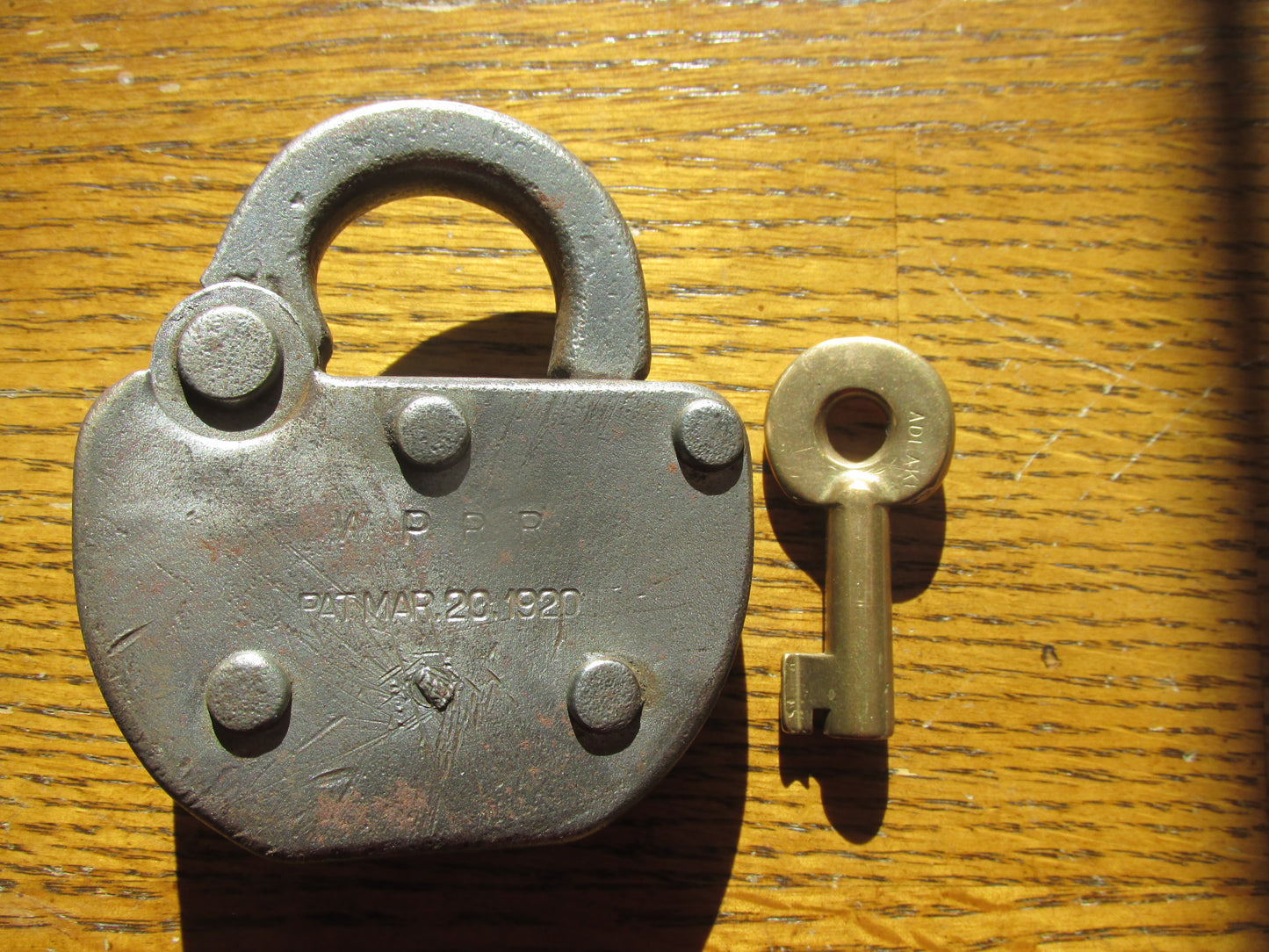 Western Pacific Lock & Key Set