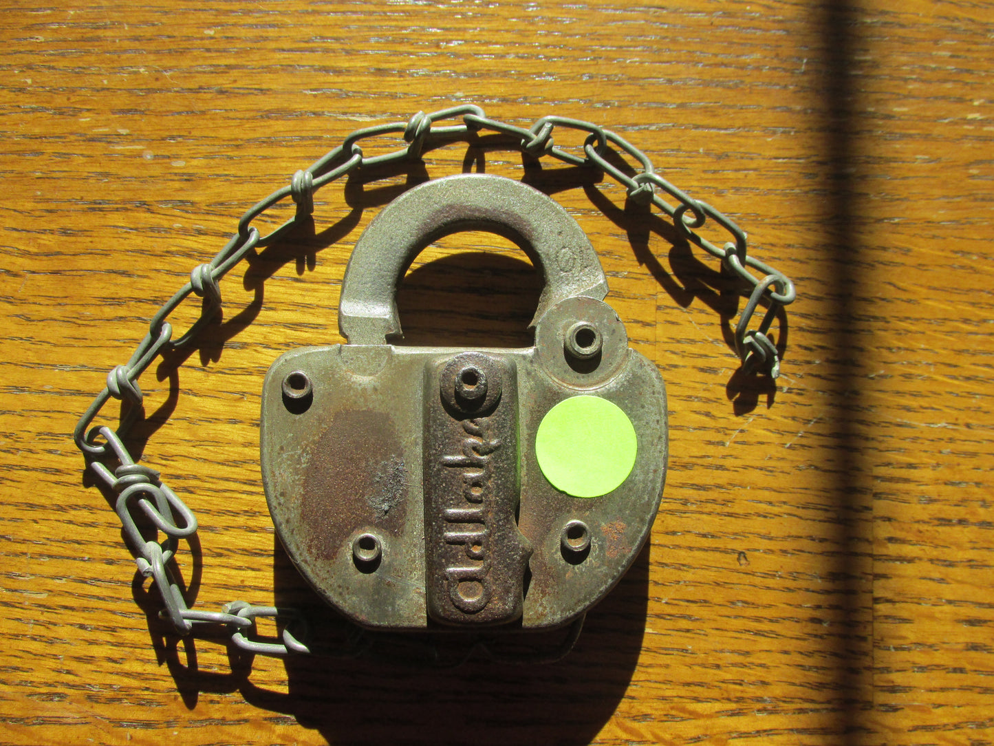 Pittsburge & Shawmut Lock ( Green Sticker )