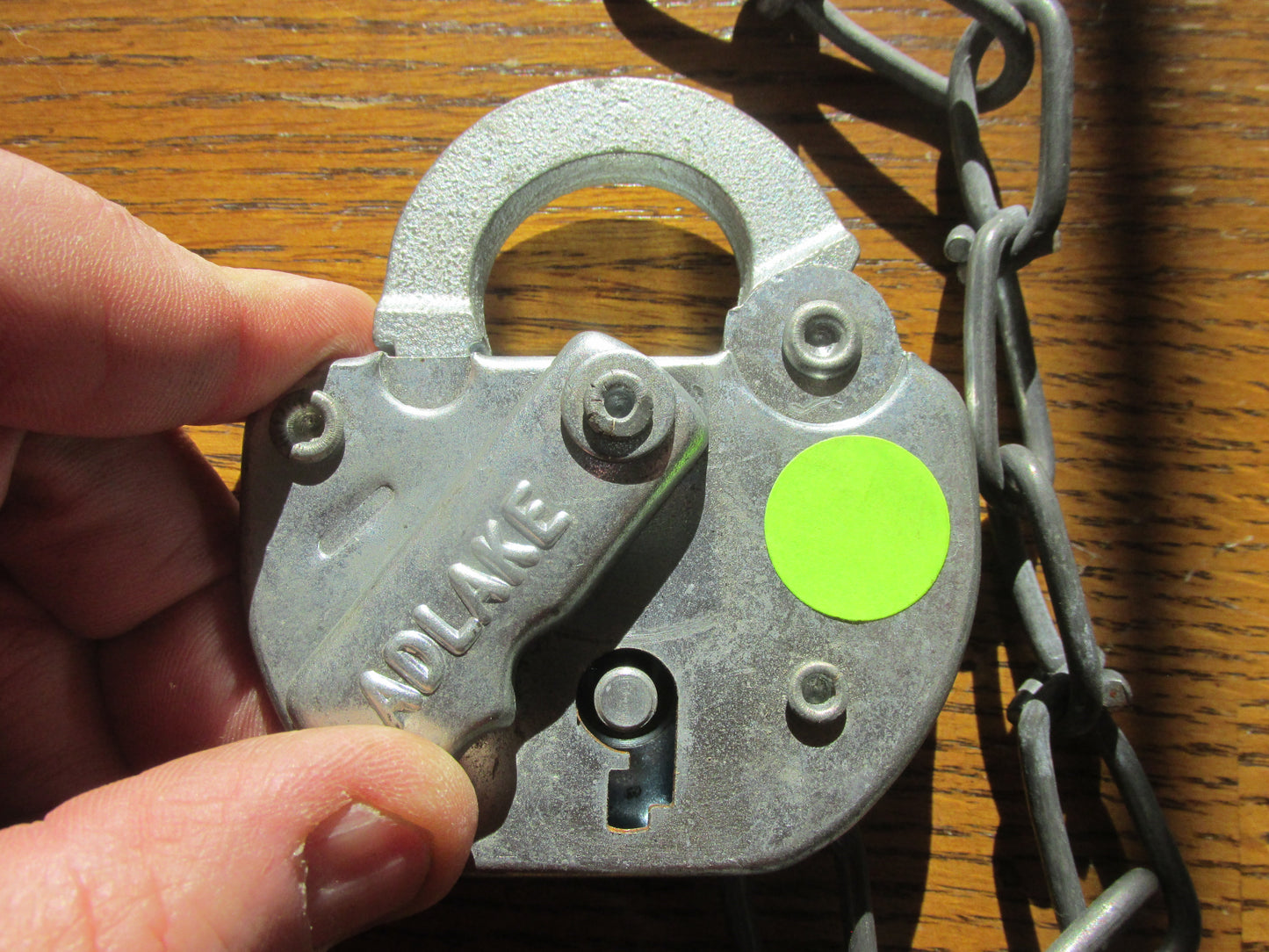 Monongahela Railroad Lock ( Green Sticker )