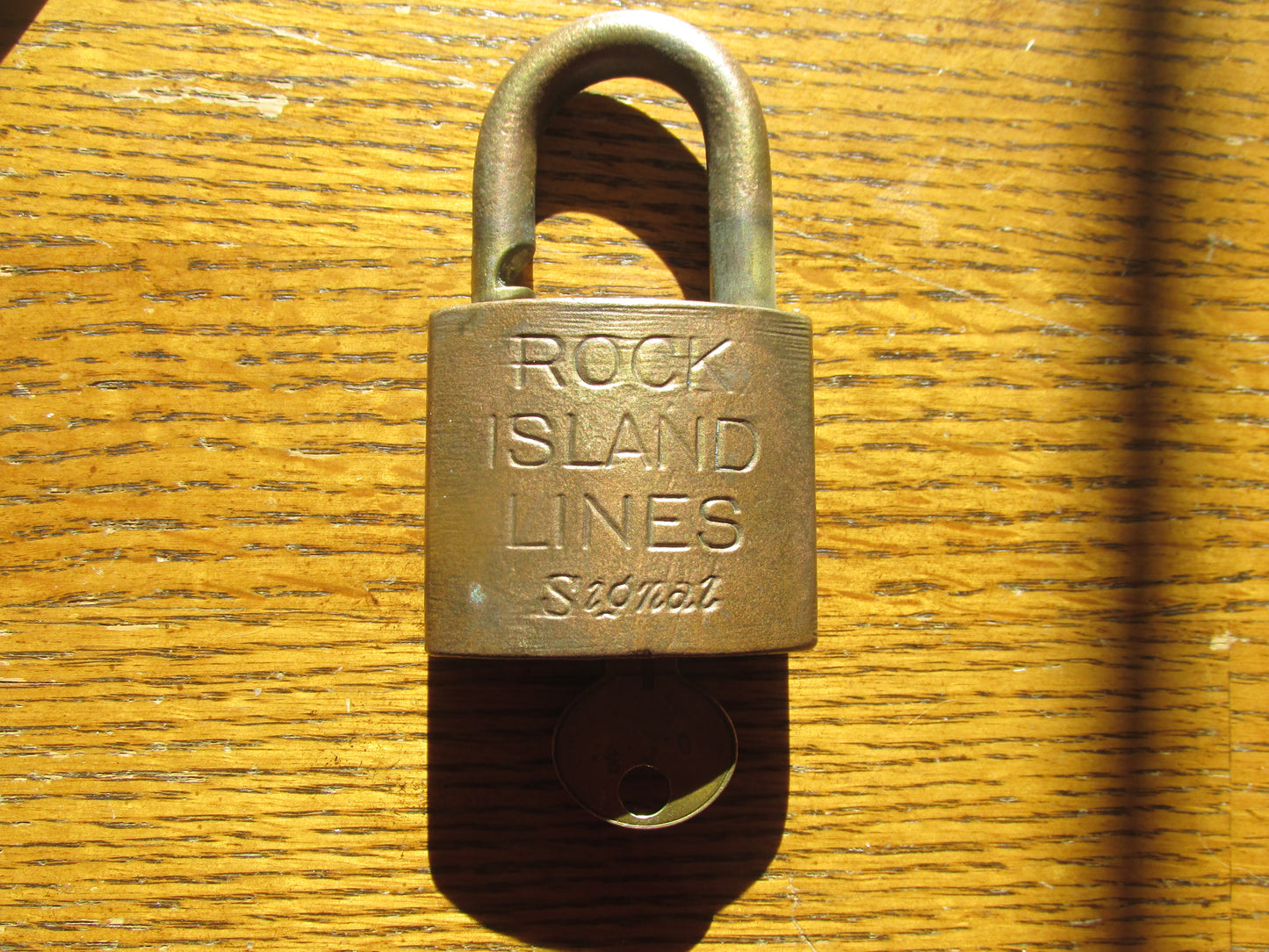 CRI&P ( Rock Island ) Signal Lock & Key