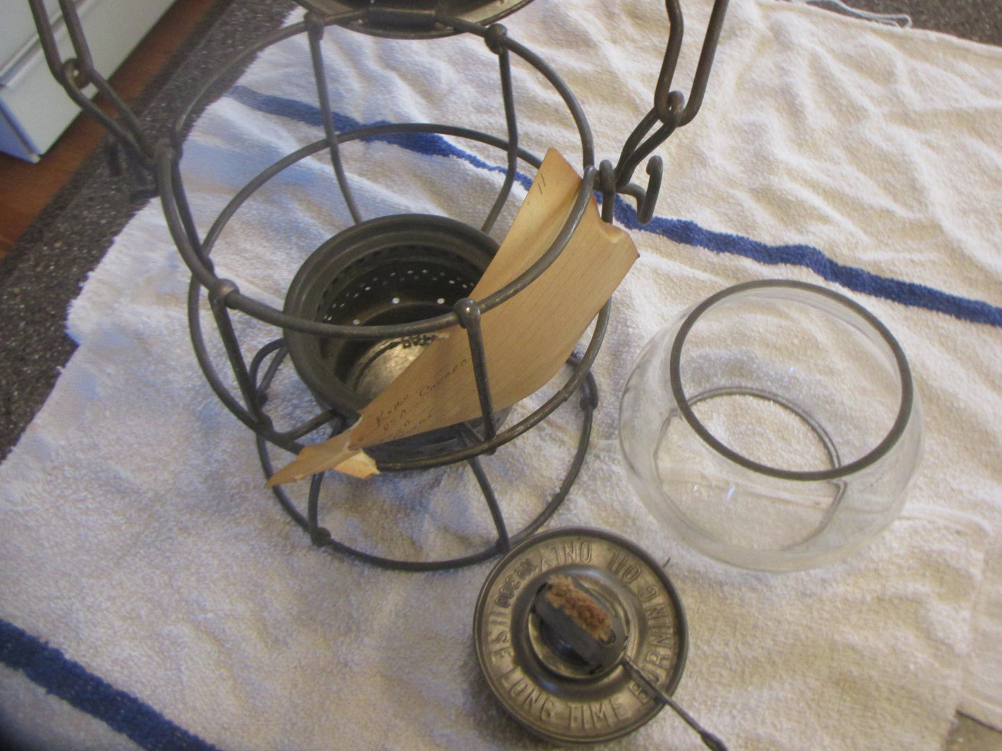 Burlington Route Lantern
