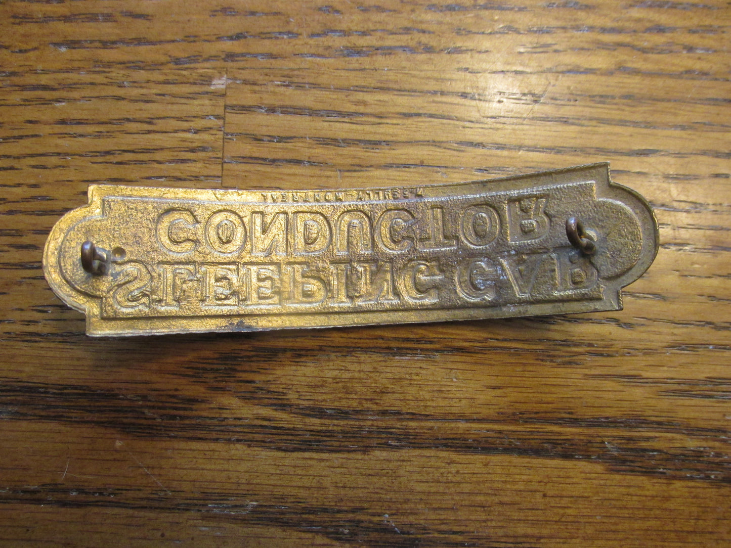 Sleeping Car Conductor Badge
