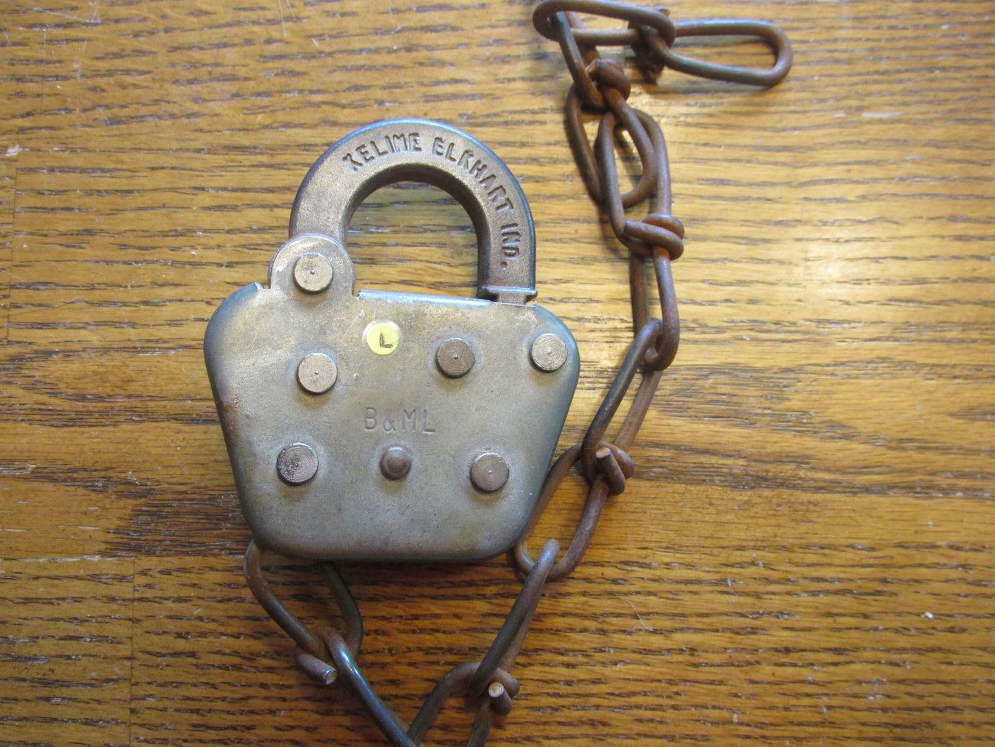 Belfast & Moosehead Lake Lock ( GRN Sticker )