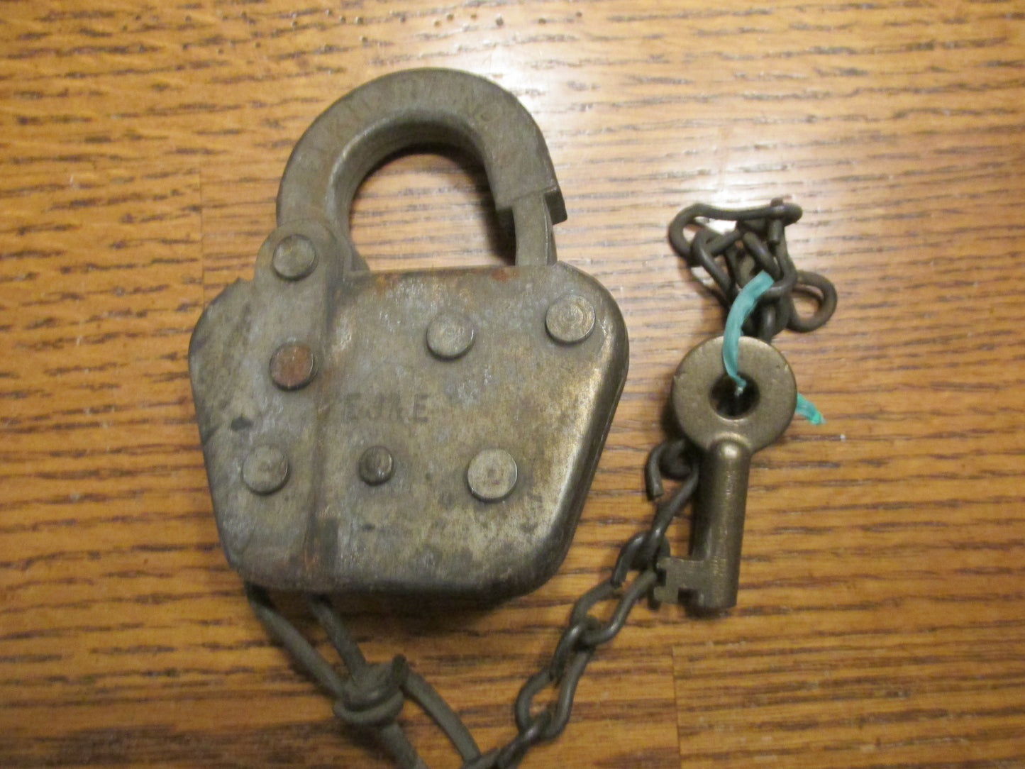 Elgin Joliet & Eastern Lock and Key Set