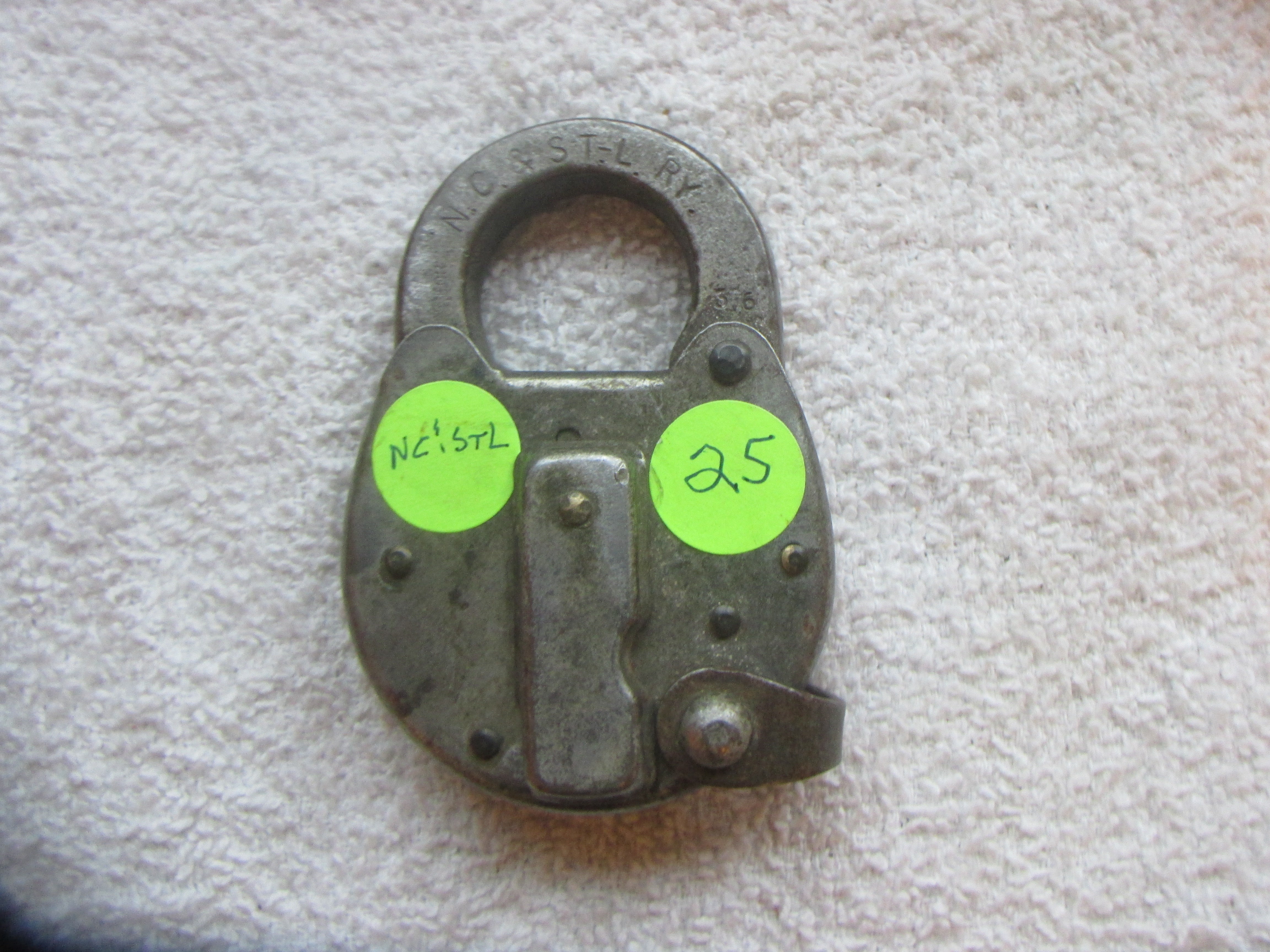 Nashville Chatanooga & St Louis lock ( U 1 ) – Midwest Railroad Emporium