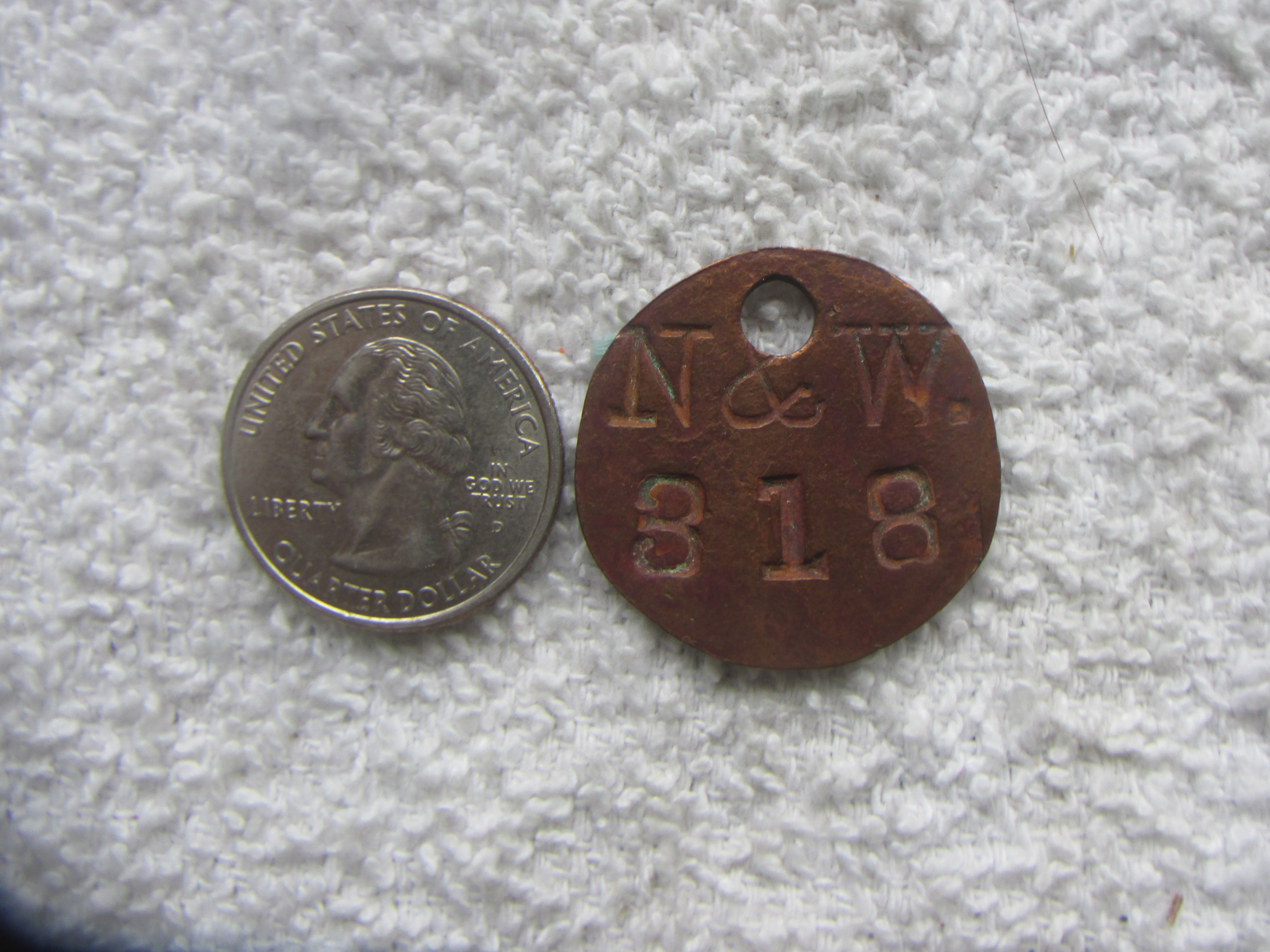 Norfolk & Western Token – Midwest Railroad Emporium