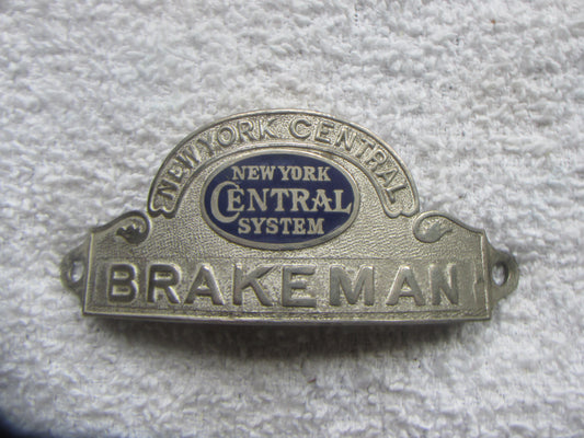 New York Central Brakeman Badge