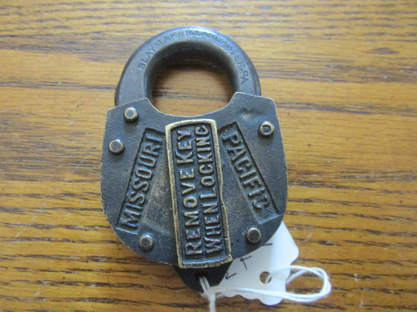 Missouri Pacific Tool House Lock