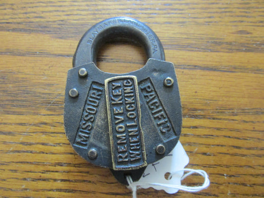 Missouri Pacific Tool House Lock