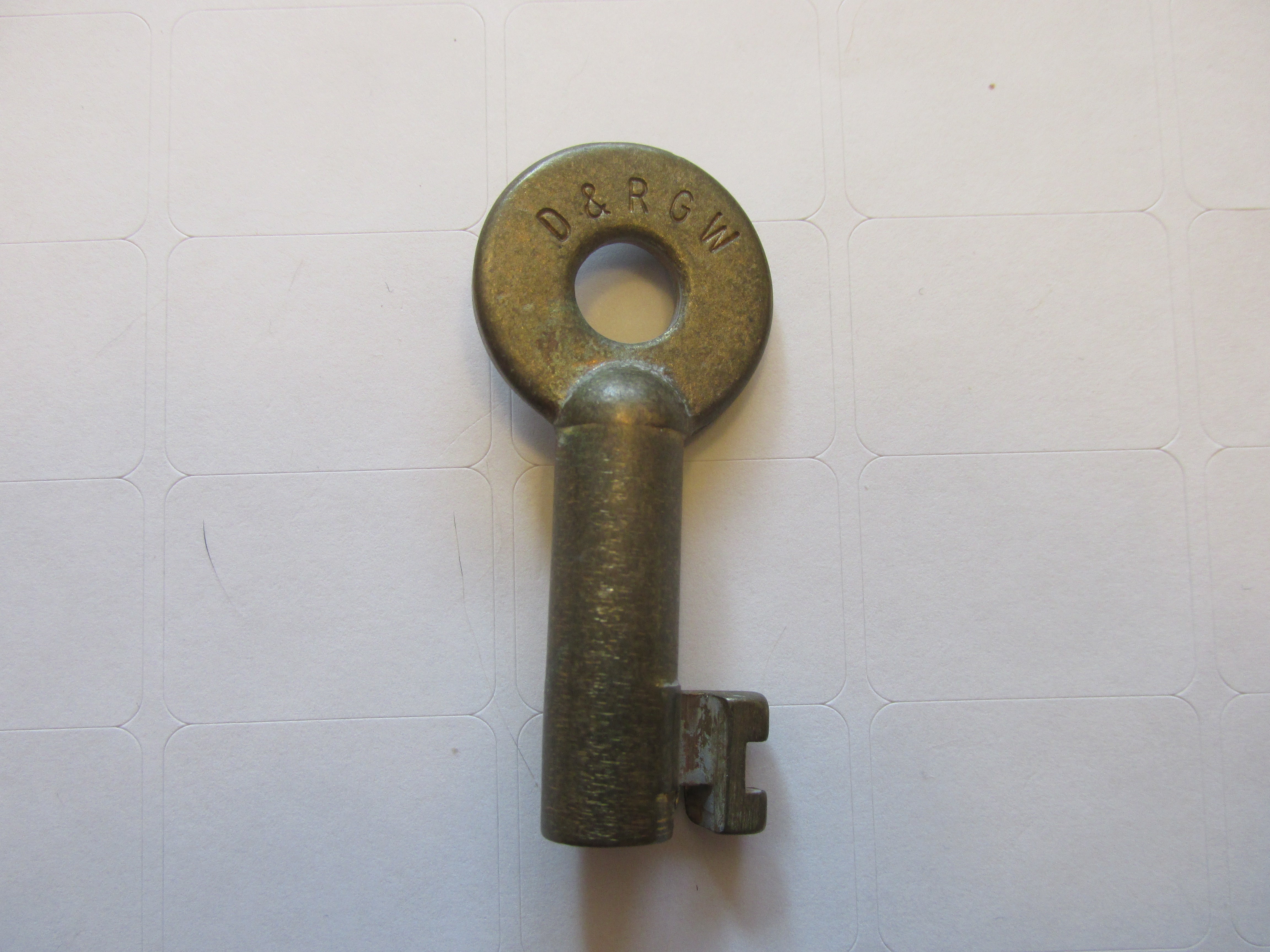 Denver & Rio Grande Western Key – Midwest Railroad Emporium