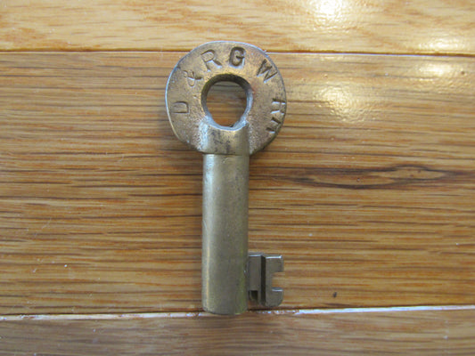 Denver & Rio Grande Western Key