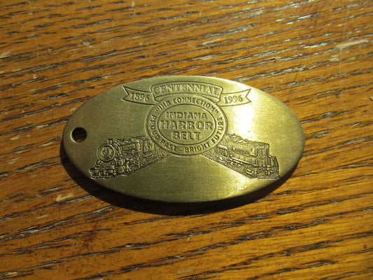 Indiana Harbor Belt Brass Tag