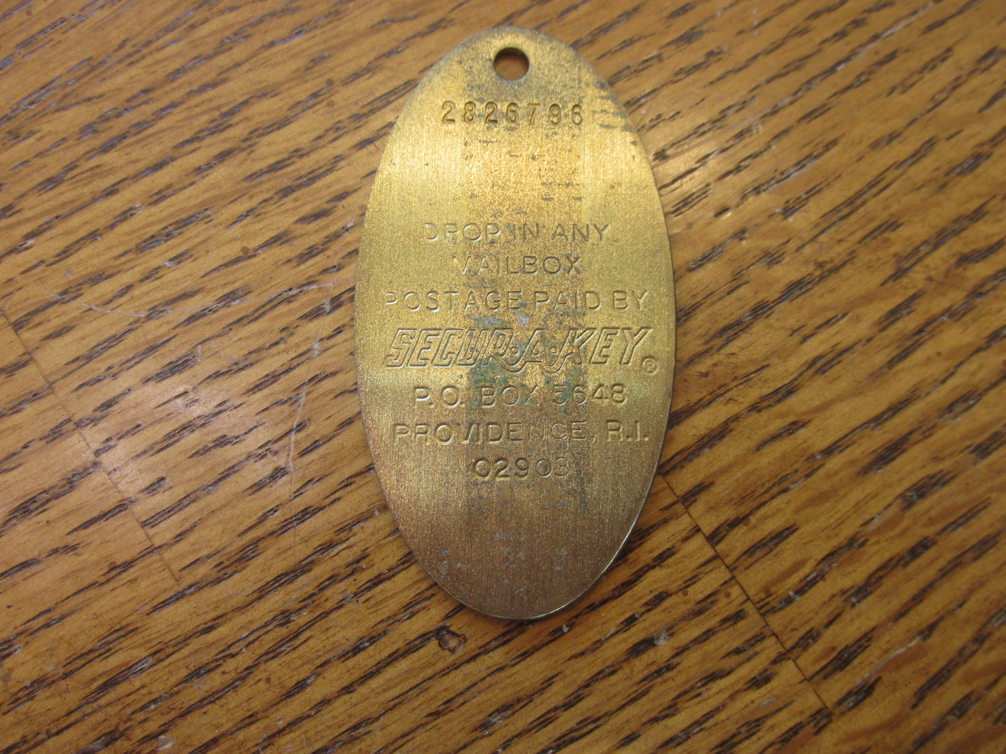 Indiana Harbor Belt Brass Tag